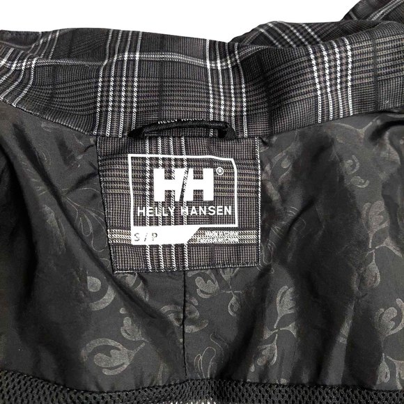 Helly Hansen Jacket Shell Helly Tech Zera Womens Ski Snowboard Hooded Gray Small - Picture 2 of 12